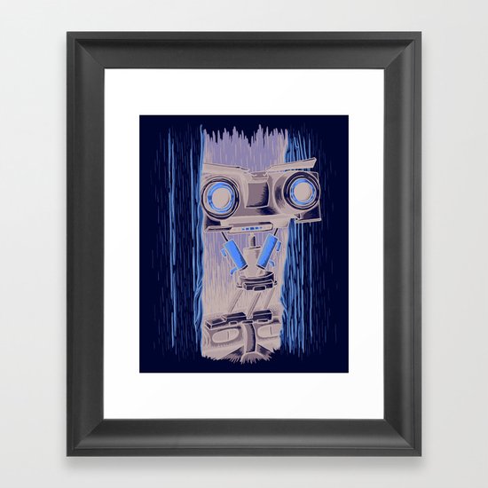 Here's Johnny 5! Framed Art Print