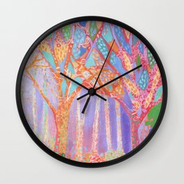 Forest Jewels Part 2 Wall Clock