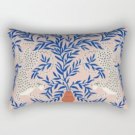 Leopard Vase Rectangular Pillow