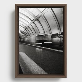 Subway Framed Canvas