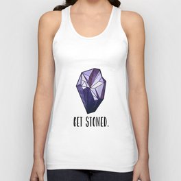 Get Stoned - Amethyst Unisex Tank Top