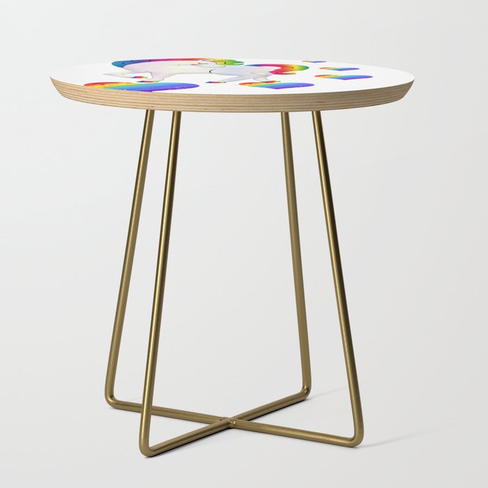 Unicorn Dreaming Side Table