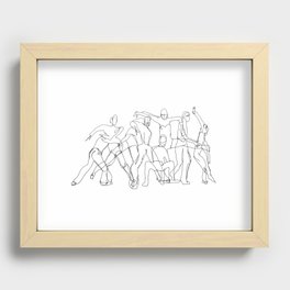 Company Recessed Framed Print