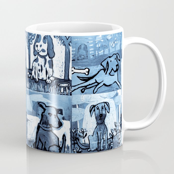Dog Lover in Indigo Coffee Mug