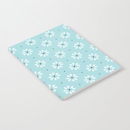 Daisy stitch - seafoam Notebook