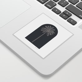 Arched Palm Tree Sticker