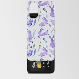 Easter Bunnies - Very peri Android Card Case