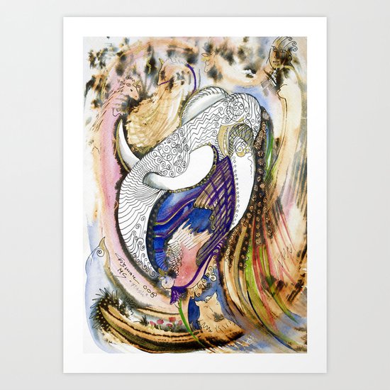Flash Art Print