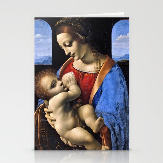 Leonardo Da Vinci Madonna Litta Madonna And The Child