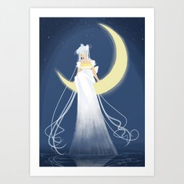 Moon Princess Art Print