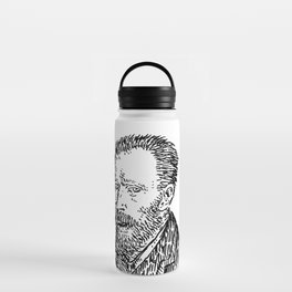 Van Gogh White Water Bottle