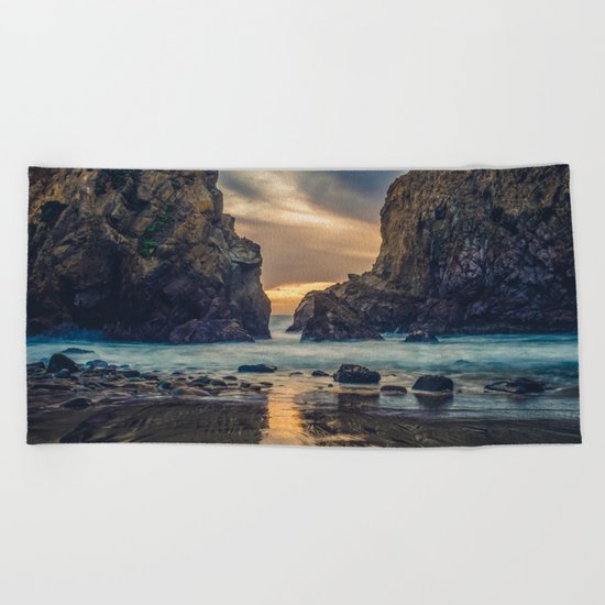 Touch of the Sea Beach Towel