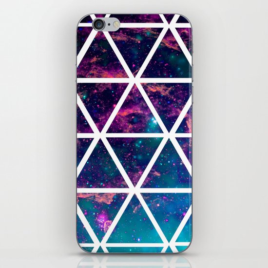 GALAXY TRIANGLES iPhone & iPod Skin