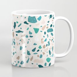 Terrazzo Turquoise Pattern Coffee Mug