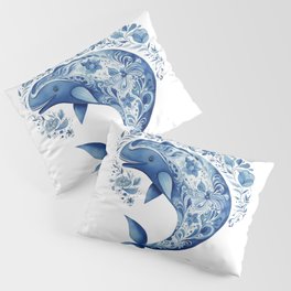 Blue Whale Joy Pillow Sham