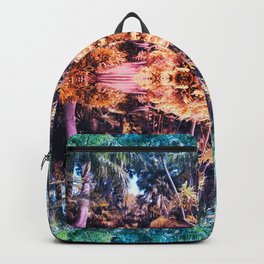 Acid Tropic Kaleidoscope Backpack