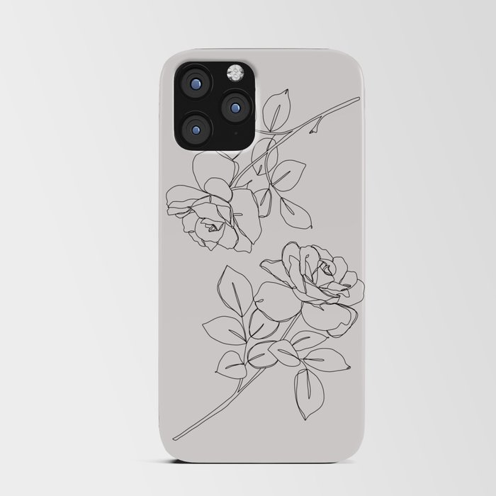 Roses illustration - Delia I iPhone Card Case