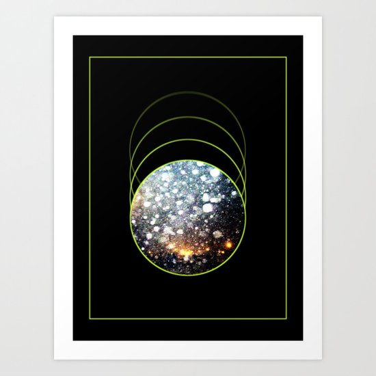 tunnel. Art Print