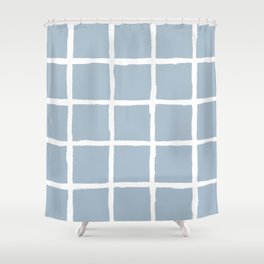 Grid II Shower Curtain