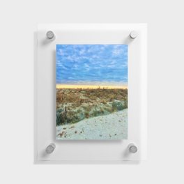Skies off the Atlantic Coast Floating Acrylic Print