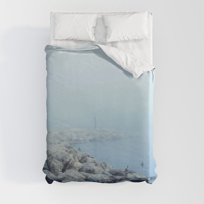 Through the Fog Duvet Cover