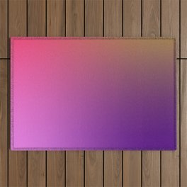 24 Rainbow Gradient Colour Palette 220506 Aura Ombre Valourine Digital Minimalist Art Outdoor Rug