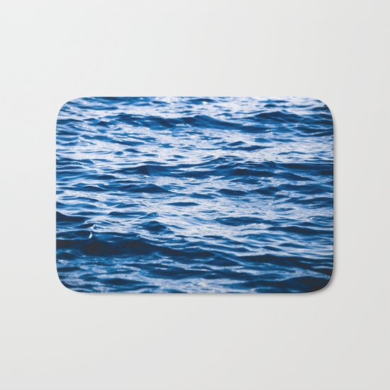 Waves at the Lake Bath Mat