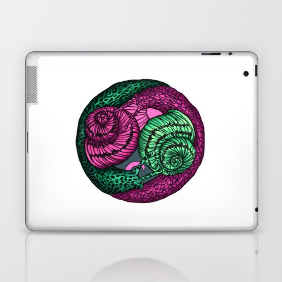 circle of snails Laptop & iPad Skin