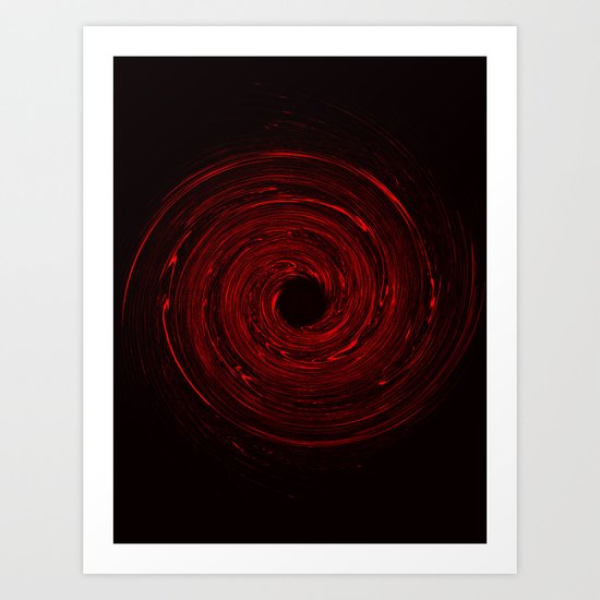 Wormhole Art Print