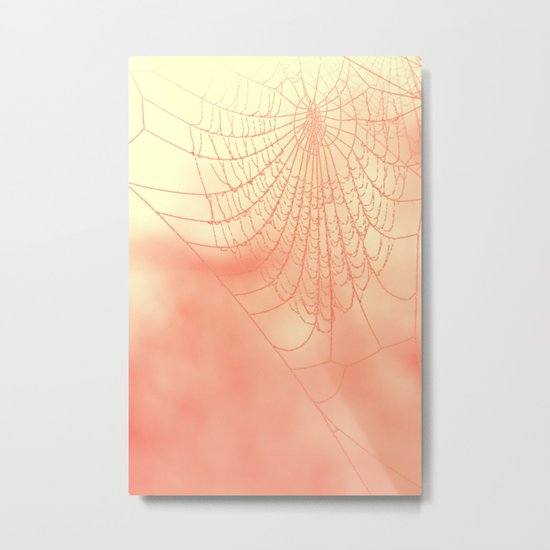 Ethereal Web Metal Print