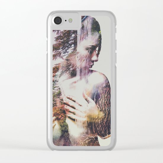 Wilderness Heart III Clear iPhone Case