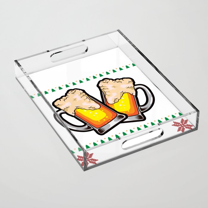 Christmas Beer Christmas Beer Acrylic Tray