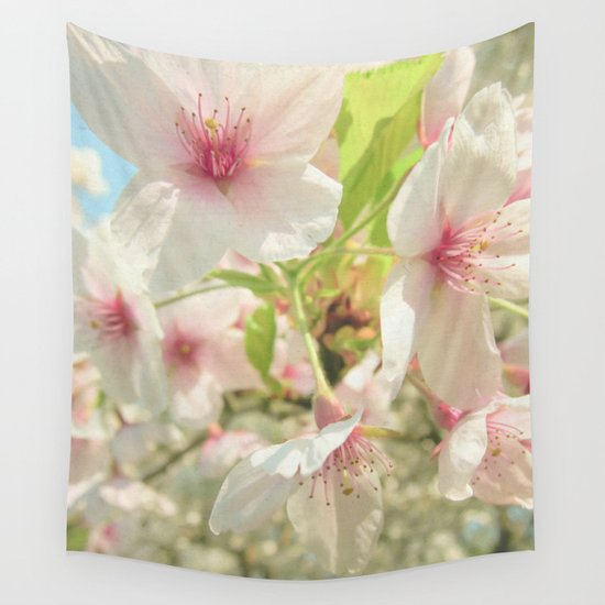Cherry Blossom Wall Tapestry
