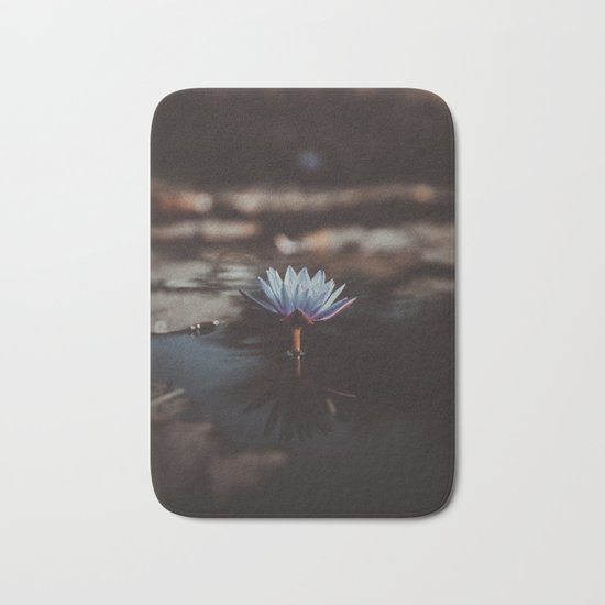 pastel blue Bath Mat
