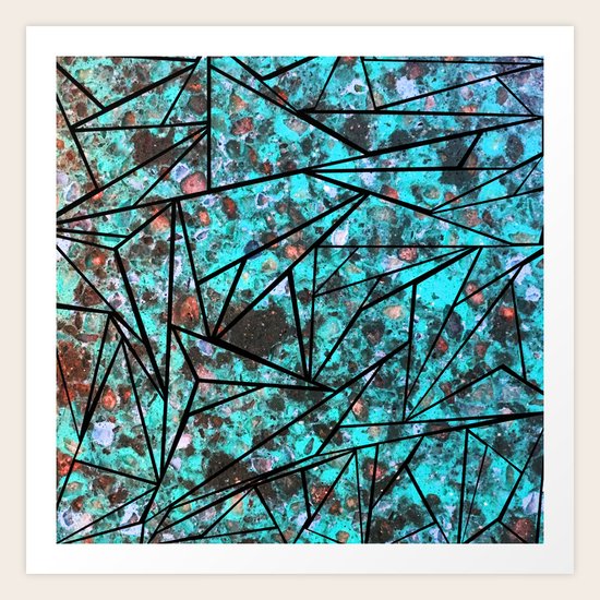 Broken Shards Art Print
