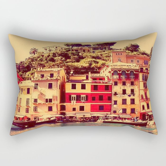 Buongiorno Portofino! Rectangular Pillow