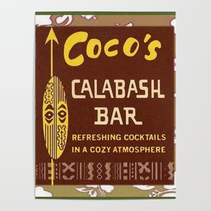 Tiki Art - Coco's Calabash Bar Poster