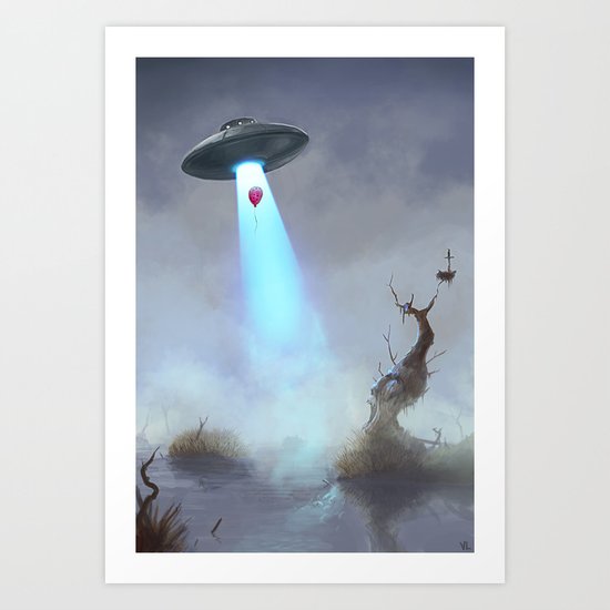 Abduction Art Print