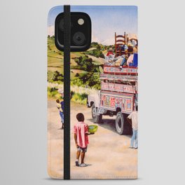 Kamion Lakay-Downhome Truck iPhone Wallet Case