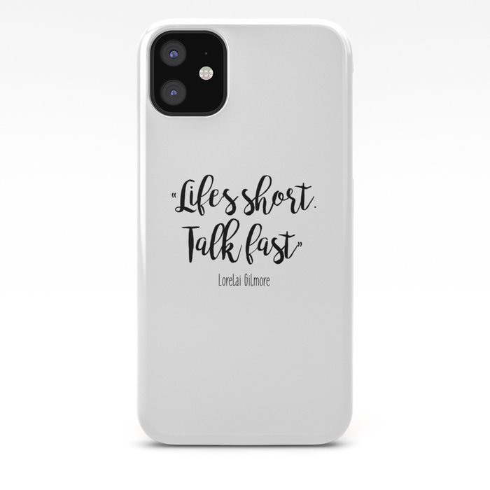 gilmore girls lifes short talk fast cases