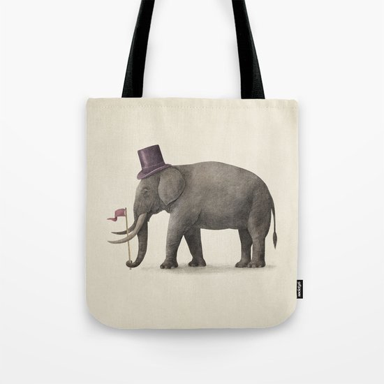 Elephant Day Tote Bag