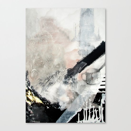 Saponification Abstraction Canvas Print
