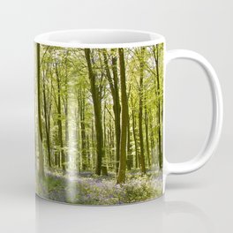 Bluebells of Micheldever Wood Coffee Mug | Nature, Beechforest, Beechtrees, Beautiful, Seasons, Wildflowers, Color, Landscape, Photo, Woodland 