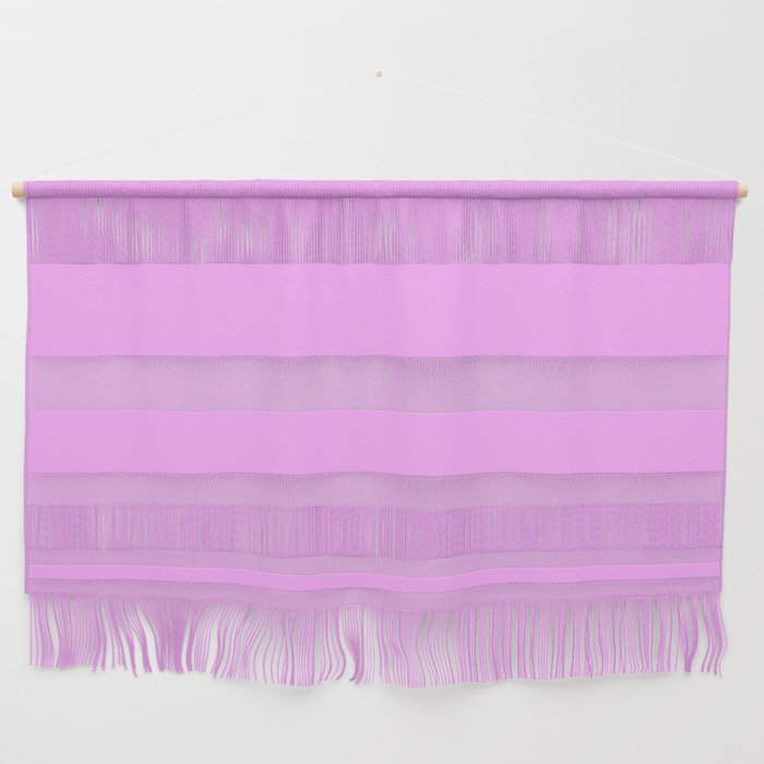 Monochrome pink 255-170-255 Wall Hanging