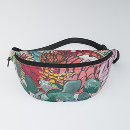 Australian Native Bouquet of Flowers after Matisse Fanny Pack