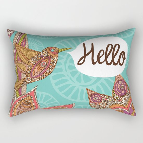 Hello Rectangular Pillow