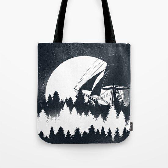 Forest Wave Tote Bag