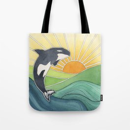 Westcoast Orca Tote Bag