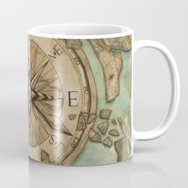 Nautical Compass Coffee Mug