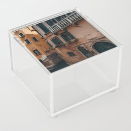 Venice Italy beautiful building architecture along grand canal Acrylic Box